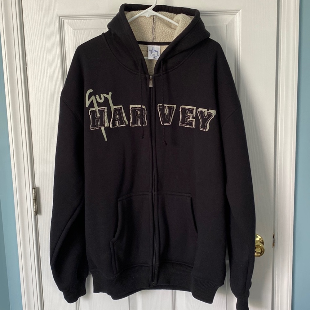 Guy Harvey 2XL Mens Lined Zip Up Jacket